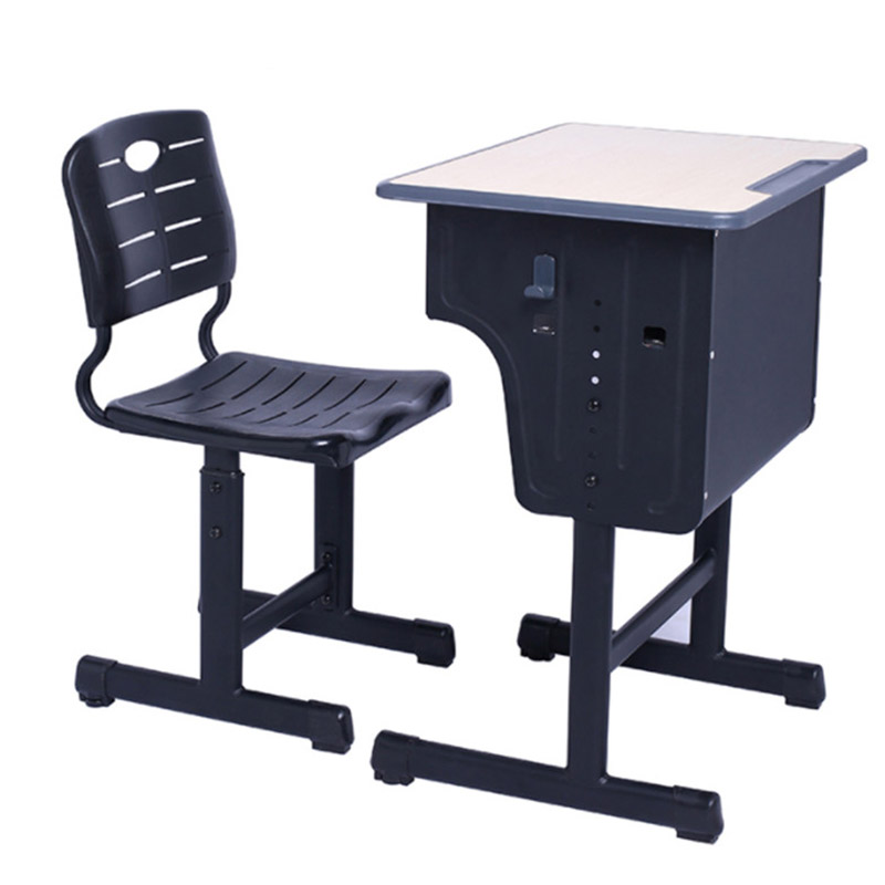 Reguleeritavad lauad ja toolid Klassiruumi terasmööbel Metallist lastelaud Terasest koolimööbli lauad (4)