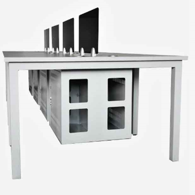 Prilagođeni moderni čelični uredski namještaj stolni računalni stolovi (2)