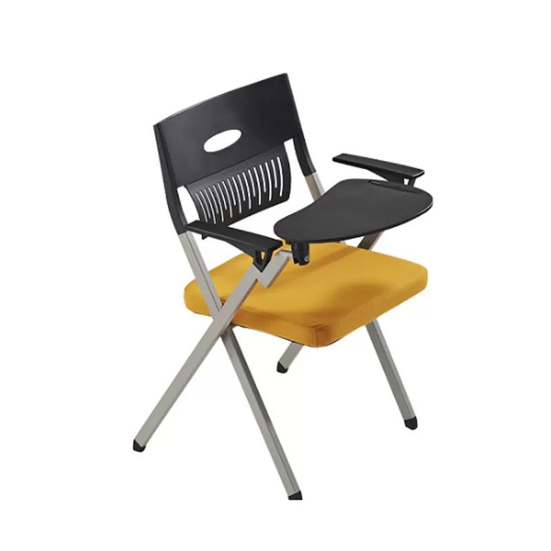 Skládací pohodlný ocelový kancelářský nábytek kancelářské školicí židle (1)